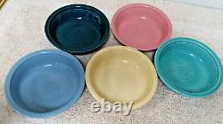 Lot of 24 pieces of Homer Laughlin Fiesta Dinnerware Made in USA