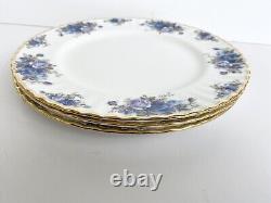 Lot of 3 unused Royal Albert Moonlight Rose 10.5 dinner plates