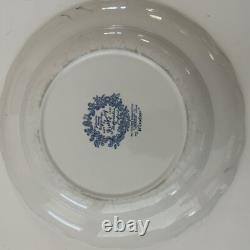 Lot of 5 Windsor Blue Ridgway of Staffordshire England 10 Dinner Plate