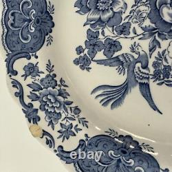 Lot of 5 Windsor Blue Ridgway of Staffordshire England 10 Dinner Plate