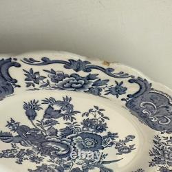 Lot of 5 Windsor Blue Ridgway of Staffordshire England 10 Dinner Plate