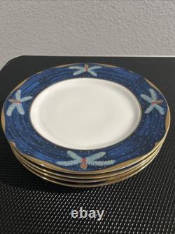 Lynn Chase Sylvan Nocturne Christmas Dinner Plate Pattern Stunning 10 5/8 In