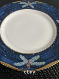 Lynn Chase Sylvan Nocturne Christmas Dinner Plate Pattern Stunning 10 5/8 In