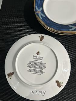 Lynn Chase Sylvan Nocturne Christmas Dinner Plate Pattern Stunning 10 5/8 In