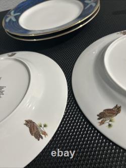 Lynn Chase Sylvan Nocturne Christmas Dinner Plate Pattern Stunning 10 5/8 In