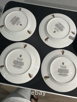 Lynn Chase Sylvan Nocturne Christmas Dinner Plate Pattern Stunning 10 5/8 In