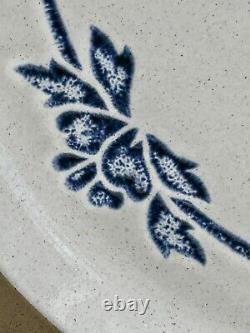 MIDWINTER LTD Blue Print Stoneware Japan Dinner Plates 11 Set of 8