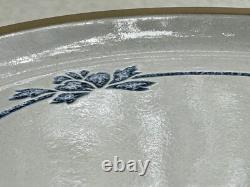 MIDWINTER LTD Blue Print Stoneware Japan Dinner Plates 11 Set of 8