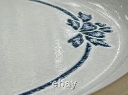MIDWINTER LTD Blue Print Stoneware Japan Dinner Plates 11 Set of 8
