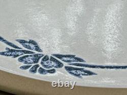MIDWINTER LTD Blue Print Stoneware Japan Dinner Plates 11 Set of 8