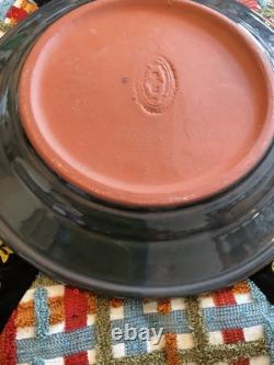 Mackenzie-Childs Wittika Blue Ceramic Dinner Plate Mackenzie-Childs Wittika Blue Ceramic Dinner Plate