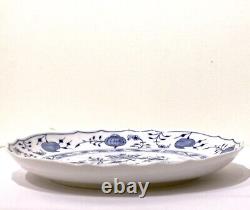 Meissen Blue Onion 11 Dinner Plate Large German Porcelain Dish 1934-1945