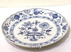 Meissen Blue Onion 11 Dinner Plate Large German Porcelain Dish 1934-1945