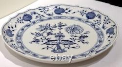Meissen Blue Onion 11 Dinner Plate Large German Porcelain Dish 1934-1945