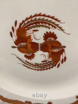 Meissen Court Dragon Red gold rim 10 Dinner Plate