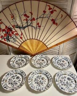Meissen Gold Blue Onion 9.5 Large Soup Plate/Bowl Double Sword
