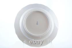 Meissen Rich Court Dragon Dinner Plate Blue with Red Accents 9.75