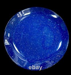 Merritt Melamine Speckled Nautical Pattern 11 Blue Dinner Plates Set Of 6
