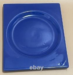 Metlox Pintoria 405 Delphinium Blue Dinner Plate 1937-1939 Production