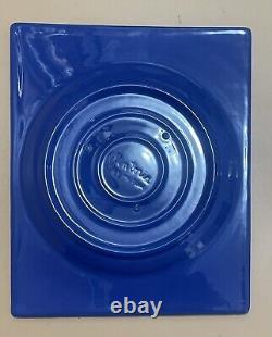 Metlox Pintoria 405 Delphinium Blue Dinner Plate 1937-1939 Production