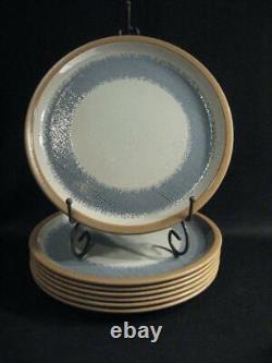 Midwinter Denim Blue Stoneware Dinner Plates 7