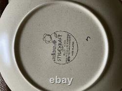 Mikasa Stylekraft Blue River CO901 Dinner Plate 10 3/4 SET of 2