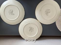 Mikasa Stylekraft Blue River CO901 Dinner Plate 10 3/4 SET of 3