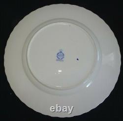 Minton England Cheviot 9 Dinner Plates 10 3/4 Bone China