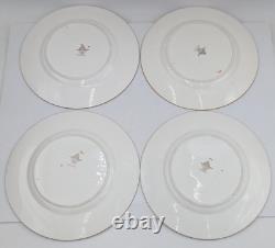 Minton England Talbot Blue Scrolls Set of Plates 4 dinner 4 salad 4 bread butter