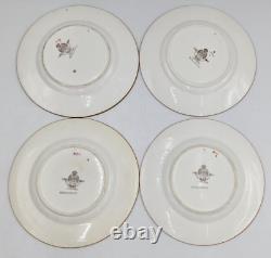 Minton England Talbot Blue Scrolls Set of Plates 4 dinner 4 salad 4 bread butter