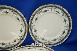 Minton Grasmere Blue (6) Dinner Plates, 10 3/4
