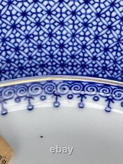 Mottahedeh Blue Lace Dinner 10 Salad 8 1/2 Bread 7 Cup Saucer Old Stock