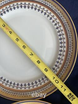 Mottahedeh Chinoise Blue 10 Dinner Plate Dessert 8 5/8 Large Dinner 10.75