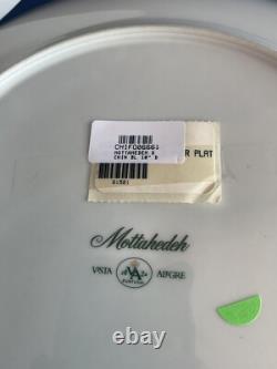 Mottahedeh Chinoise Blue 10 Dinner Plate Dessert 8 5/8 Large Dinner 10.75