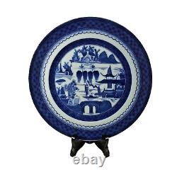 Mottahedeh Set of 6 Blue Canton Pattern 10 Inch Dinner Plates