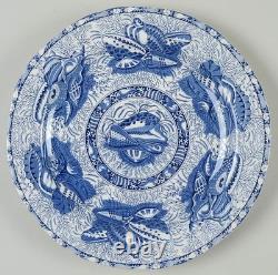 Mottahedeh Torquay Blue Dinner Plate 3476581