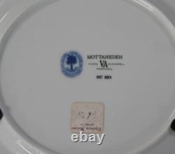 Mottahedeh Vista Alegre Blue Canton Framed Hanging Dinner Plate Portugal