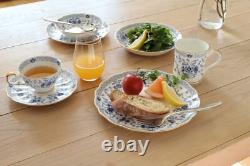 NARUMI Milano 27cm Dinner Plate Bone China Tableware Wedding Gift Blue Japan New