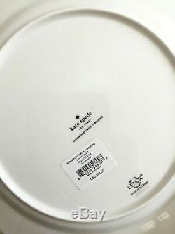 NEW Kate Spade Rutherford Circle 8 Pc Set Salad/Dinner Plates Turquoise