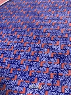 NEW RARE Set Of 4 MCM Figgjo Gourmet Norway Statoil Design Blue Dinner Plate 10