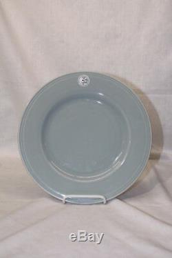 NEW Set of 11 PRIMAGERA Blue/Gray Ceramic 11 Dinner Plates, Portugal Mint
