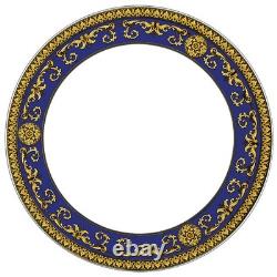 NEW Versace Medusa Blue Plate 27cm