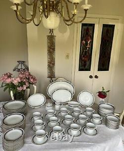 NORITAKE-BLUE DAWN 6611- Dinnerware Set- 7 Pieces 12 Place Setting + Serving