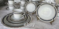 NORITAKE-BLUE DAWN 6611- Dinnerware Set- 7 Pieces 12 Place Setting + Serving