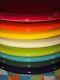New Bright Rainbow Set 8 Fiestaware 10.5 Mixed Color Dinner Plates Fiesta