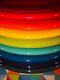 New Fiesta 8 Dinner Plates Bright MIX Color Set 10.5 Fiestaware Free Shipping
