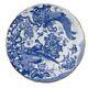 New Royal Crown Derby 1st Quality Blue Aves 10 Dinner Plate