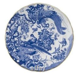 New Royal Crown Derby 1st Quality Blue Aves 10 Dinner Plate