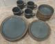 Noritake Madera Spruce 4 Place Settings Dinner, Salad Plate, Bowl Mug