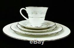 Noritake Marywood 60 Pc Set Service For 12 China Japan 2181 Blue Flowers